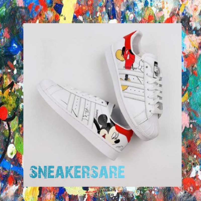 Sepatu Adidas Superstar Disney Mickey Mouse