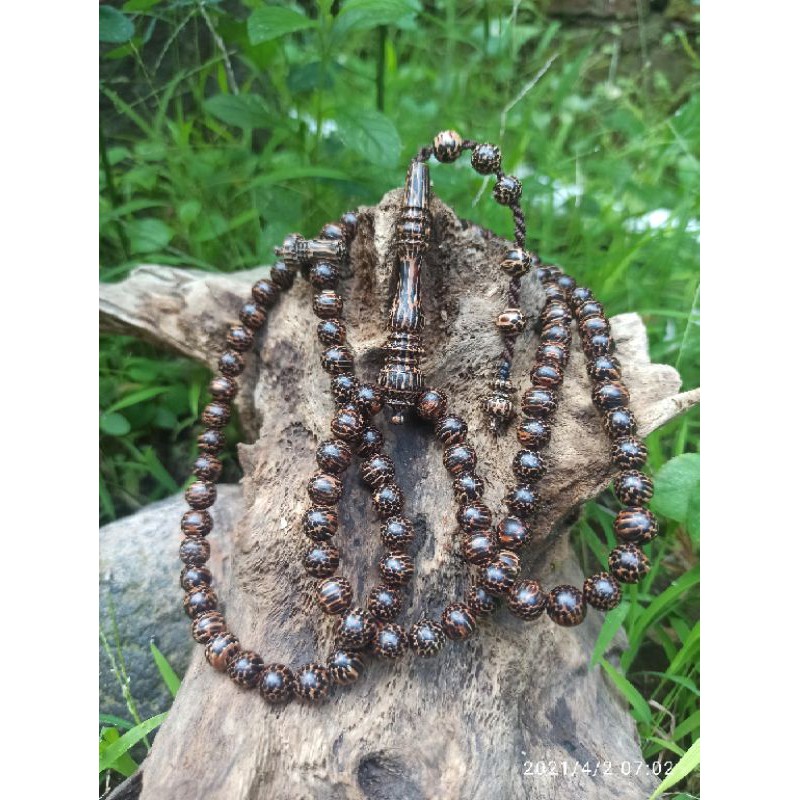Tasbih Kayu Liwung Macan Asli  8mm Tasbih Kayu  Liwung Macan  Tasbih Kayu  Liwung Macan super