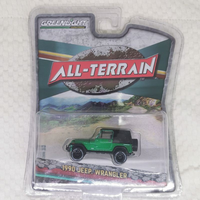 Jual GREEN MACHINE 1990 JEEP WRANGLER - GREENLIGHT | Shopee Indonesia