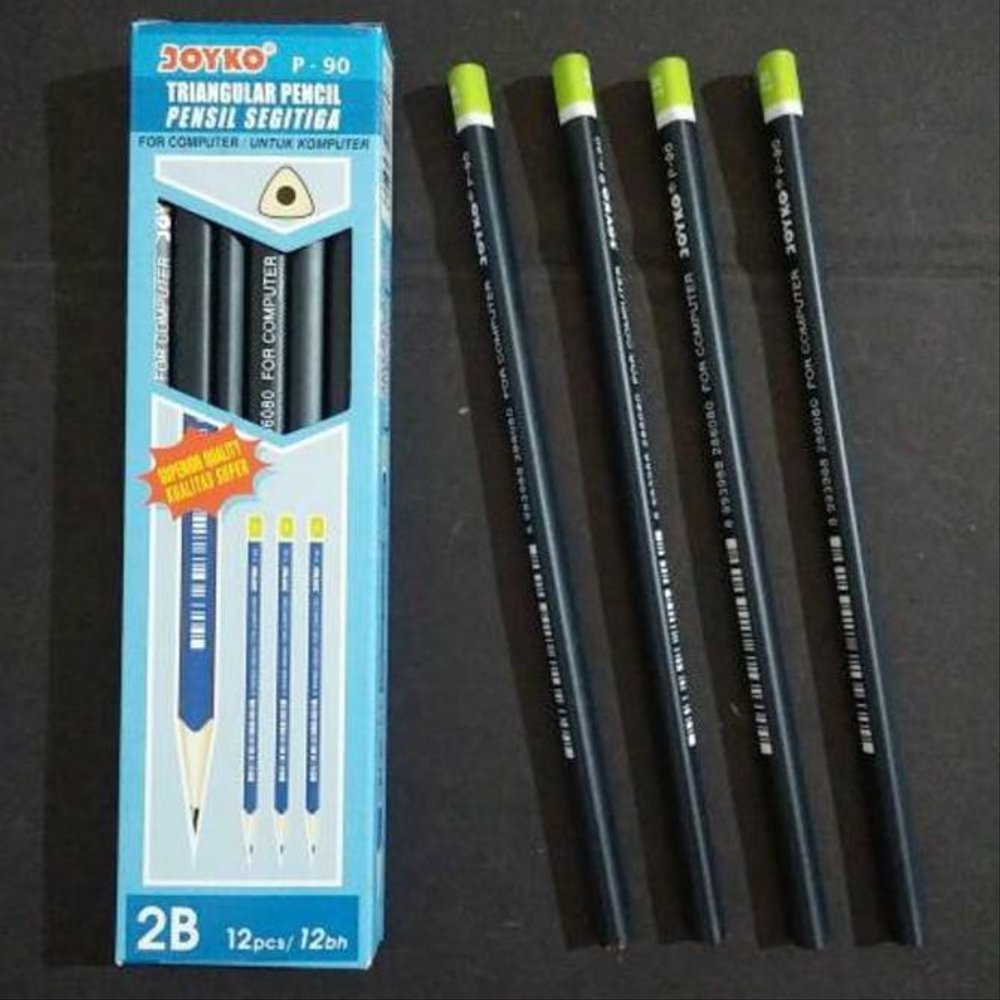 Pensil / Pencil Joyko P - 90 2B Lusinan Isi 12pcs-2