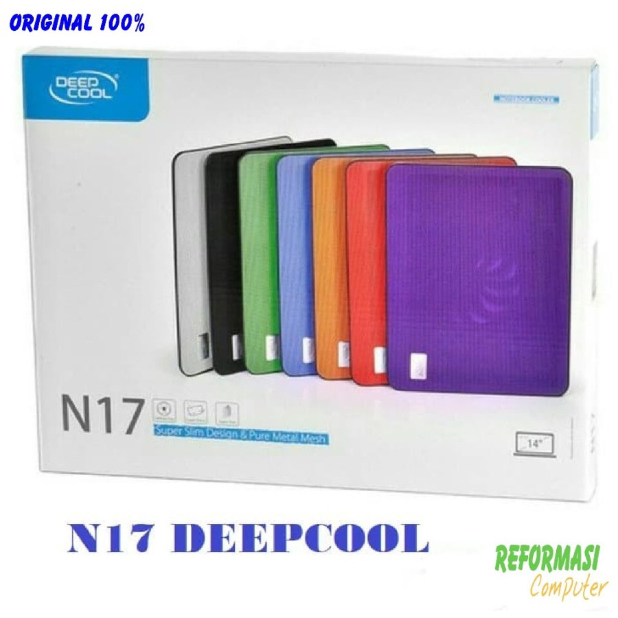 Deep Cool N17 Laptop Cooling Pad Fan Coolingpad Notebook Deepcool