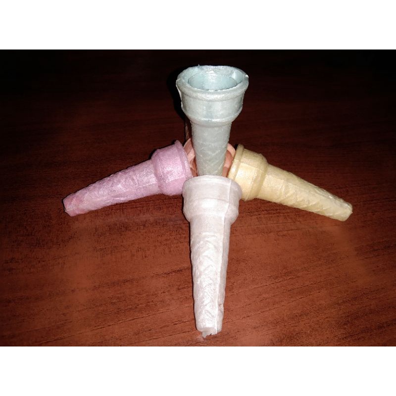 

Cone Ice Cream/Corong Eskrim (Krupuk Es Krim)