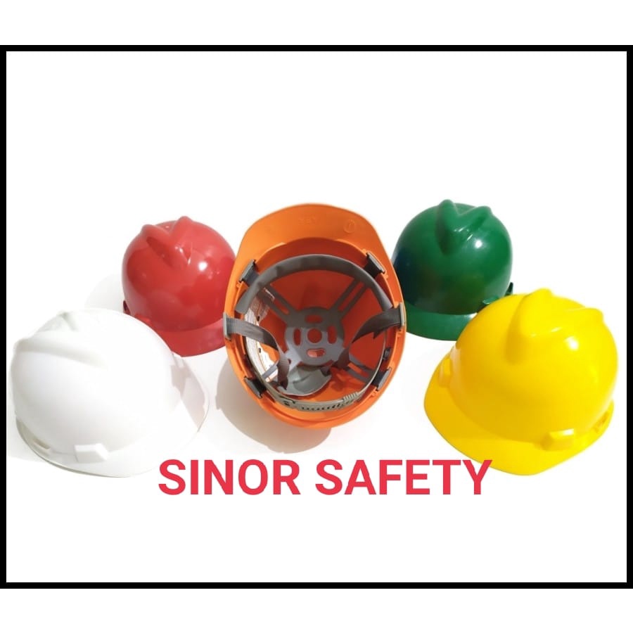 Paket Safety Proyek Full Set Helm Asa Plus Rompi Jaring Jala Eco Bisa Riquest Warna