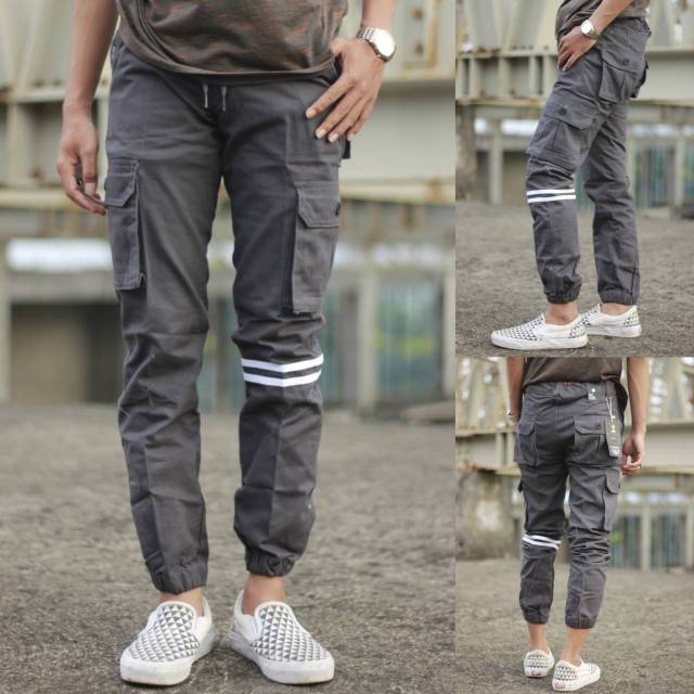 Celana panjang Cargo pria Chino Premium Slimfit Celana Panjang Pria Chino Premium