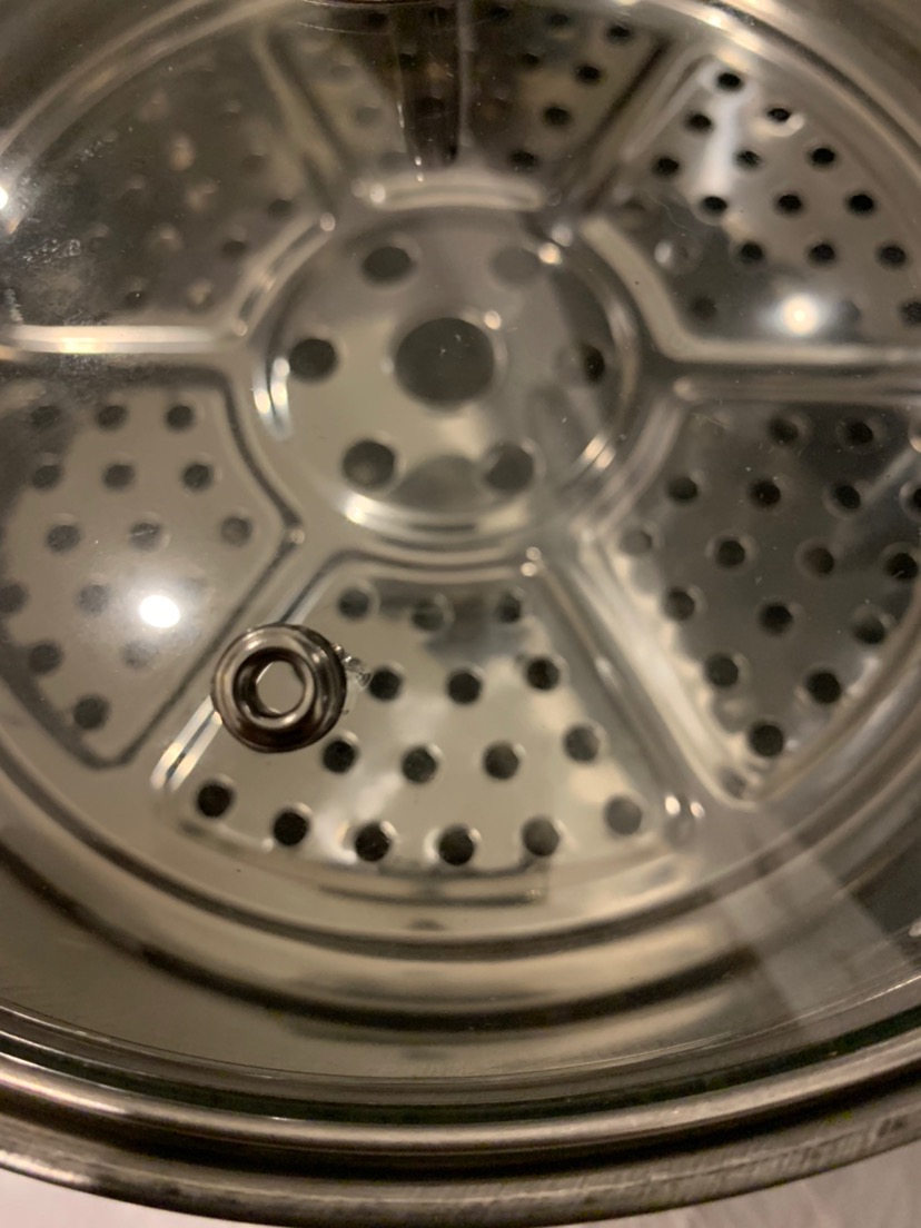 Panci Kukus Tutup Kaca Kecil Stainless Murah / Panci Kukusan Tutup Kaca Stainless Stell 24 Cm