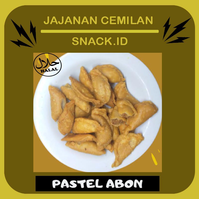 

PASTEL MINI ISI ABON 1 KG / CEMILAN ENAK JAJANAN MURAH SNACK KILOAN