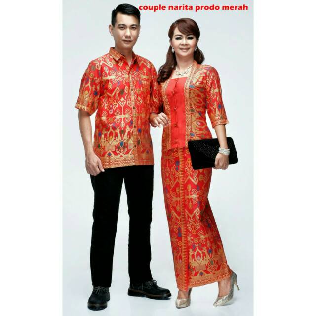 Baju Kebaya Batik Sarimbit Narita