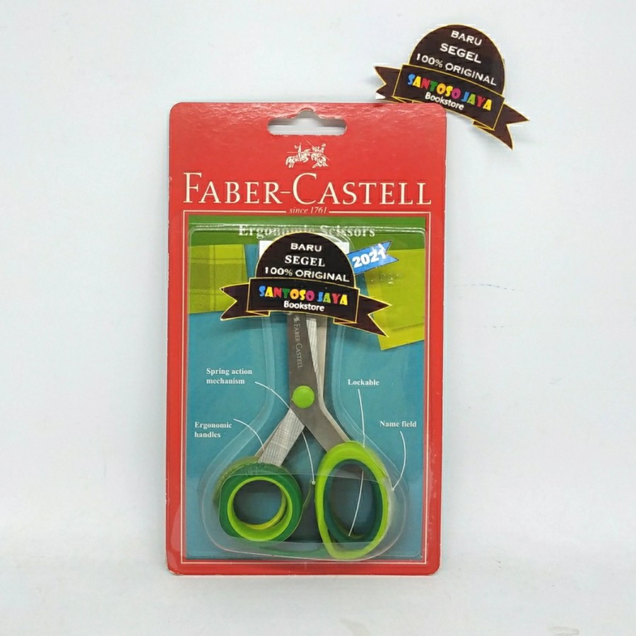

Gunting 181504 - Scissors 181504 - Ergonomic Scissors Faber Castell