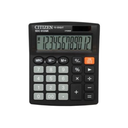 

Kalkulator Citizen Sdc 812 Original