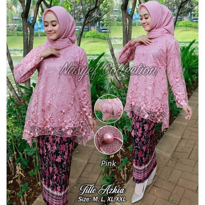 set kebaya tille azkia berkualitas