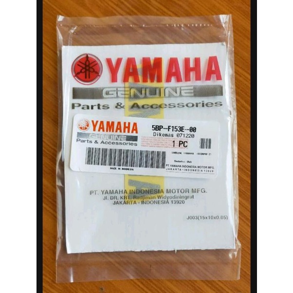 EMBLEM STIKER STICKER YAMAHA TOOLBOX TOOL BOX TOOLKIT TOOL KIT RXKING RX KING RX K SCORPIO ORIGINAL