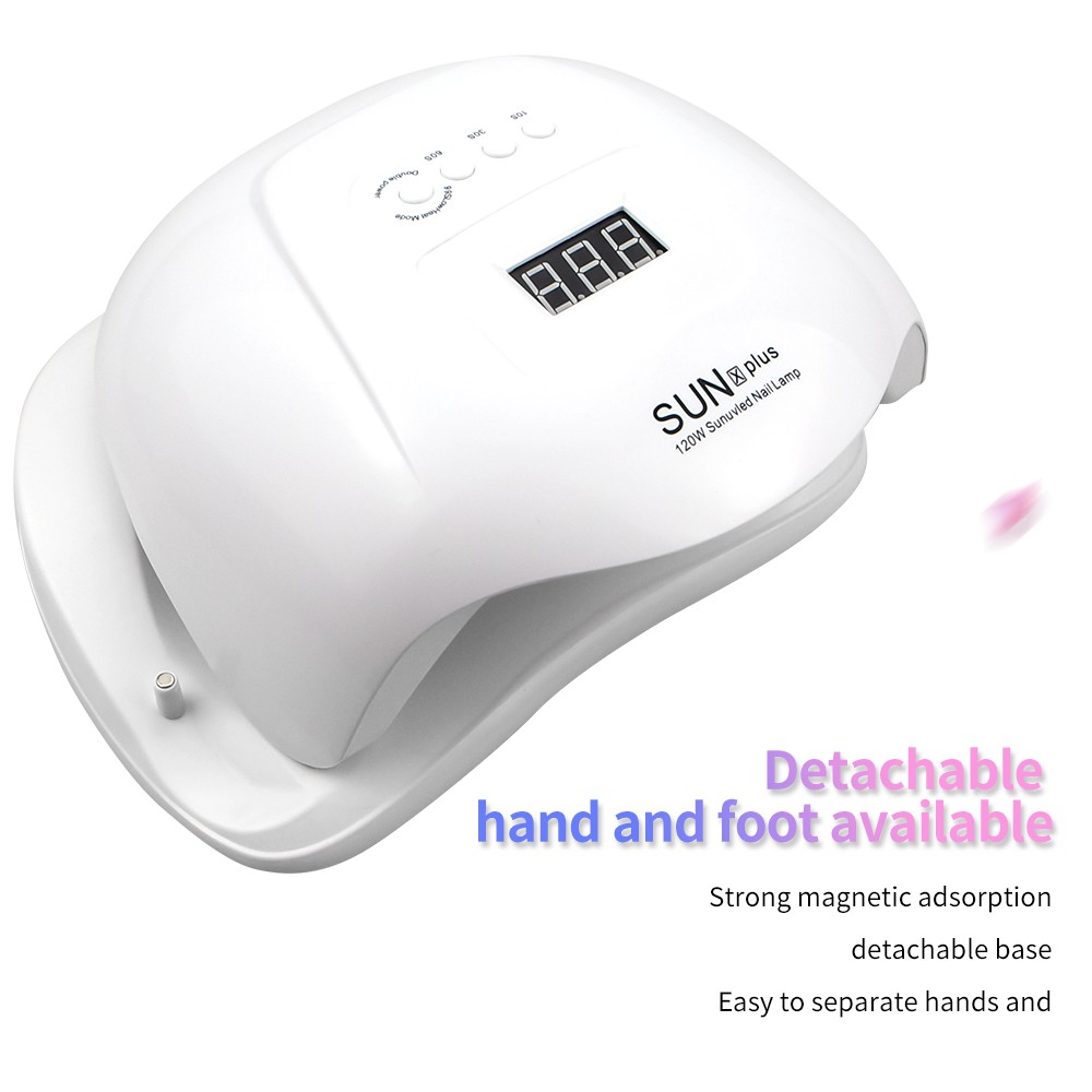 [  Upgrade ] SUN X PLUS  180W UV Lamp Gel Nail Lampu LED / Pengering Kutek Gel Nail Dryer