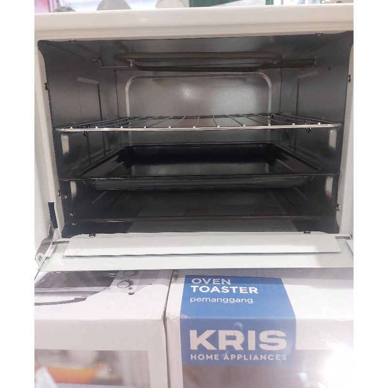 OVEN TOASTER 16 L WHITE / PEMANGGANG KUE LISTRIK / KRIS OVEN LISTRIK