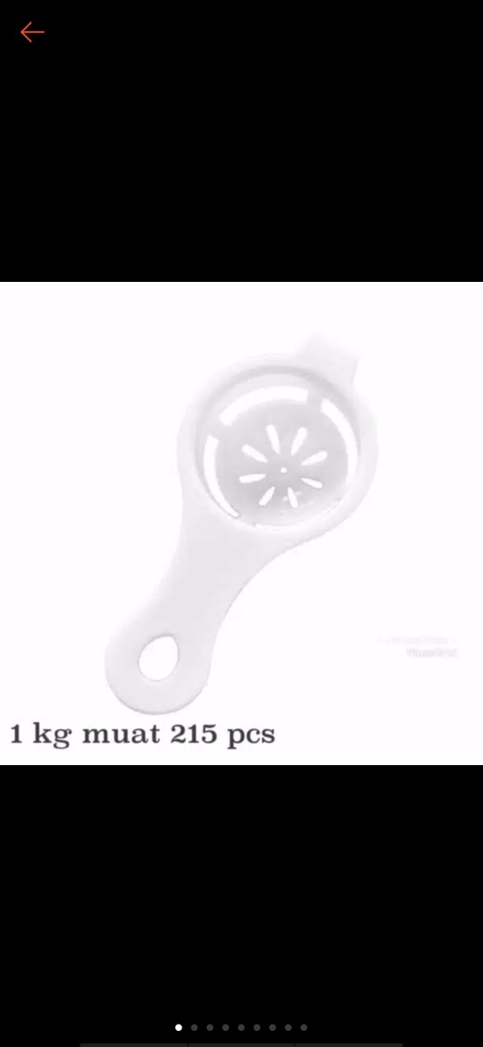 Saringan Pemisah Kuning Telur Perabotan Serbaguna