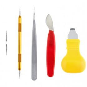 [Bisa COD] Peralatan Reparasi Jam Tangan Watch Repair Tool Kit Set