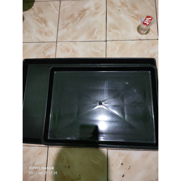 Tatakan Kandang Alas kandang Tray kandang besi kotak 60X40 CM