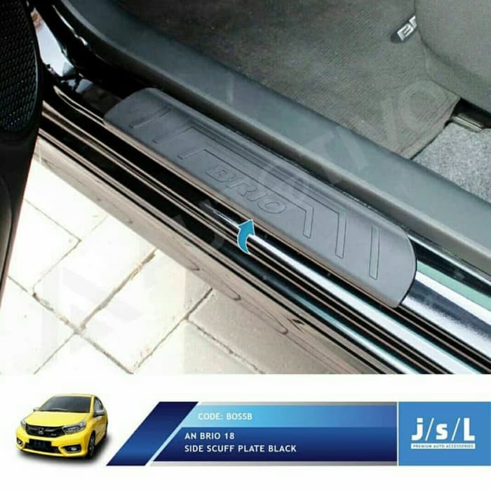 Sillplate sill plate samping all new Brio 2018 hitam