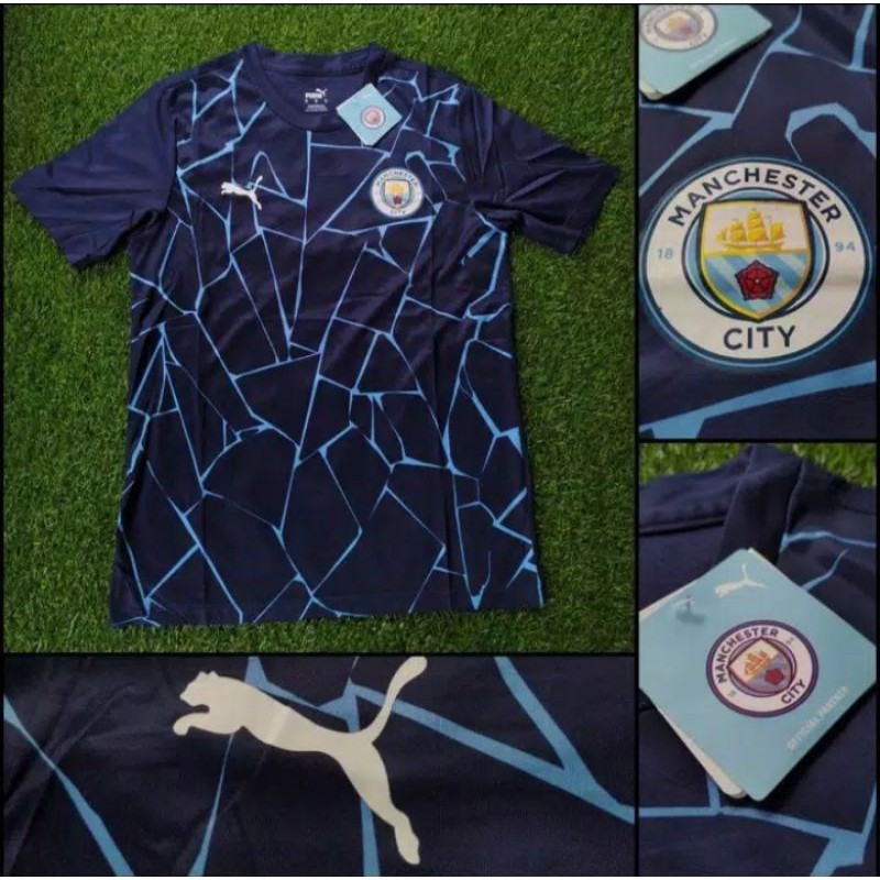 Jersey Training Manchester City Navy - 2020/2021