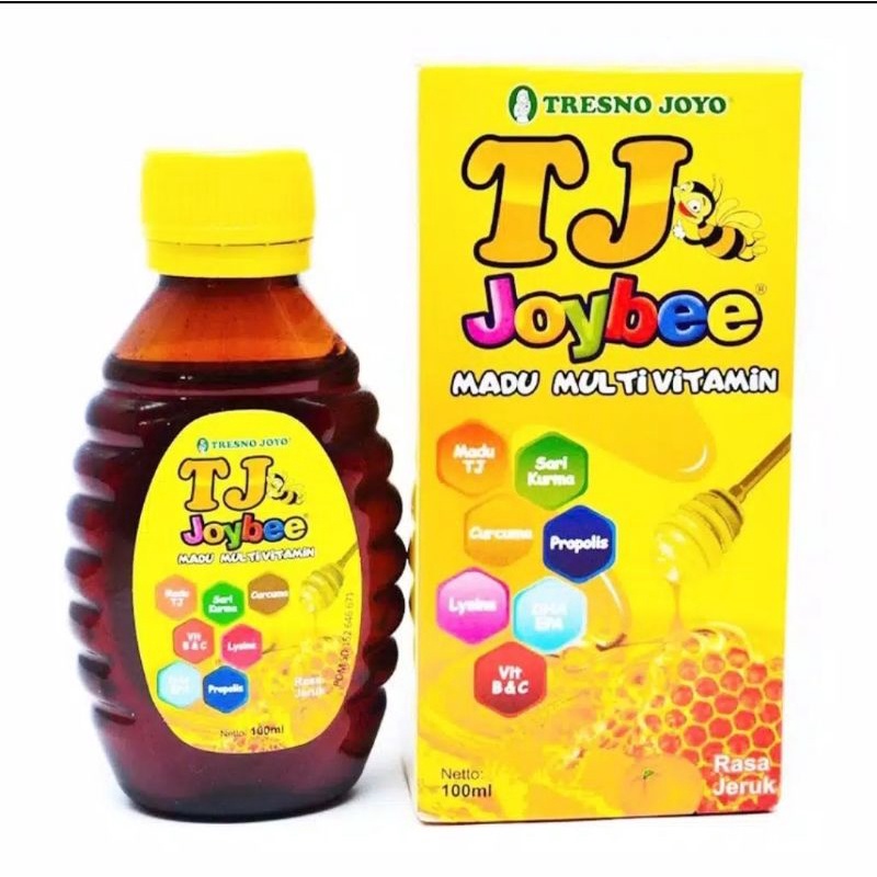 TJ madu joybee 100 ml/ madu &amp; multivitamin /Tresno joyo