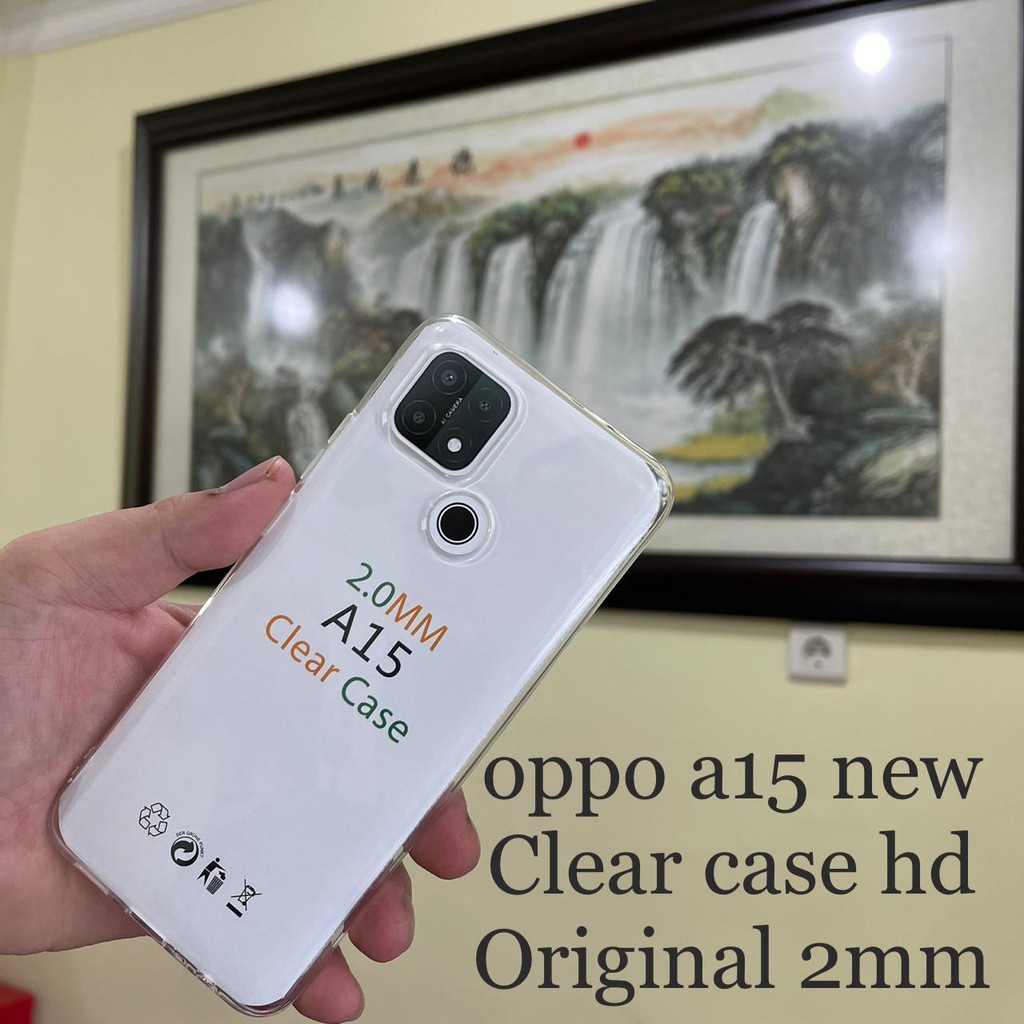Oppo A15 &amp; Reno 4F Softcase Clear Case Silikon Cover Bening Reno4F clear hd oppo A16 NEW 2021 oppo Reno 6 4g Reno 6 5g Reno 4 Reno 4f Reno 5 Reno 5f Reno 4 pro A54 A15 A16 a31/a8 f15/a91 F11pro A5s A3s A52/A72/A92