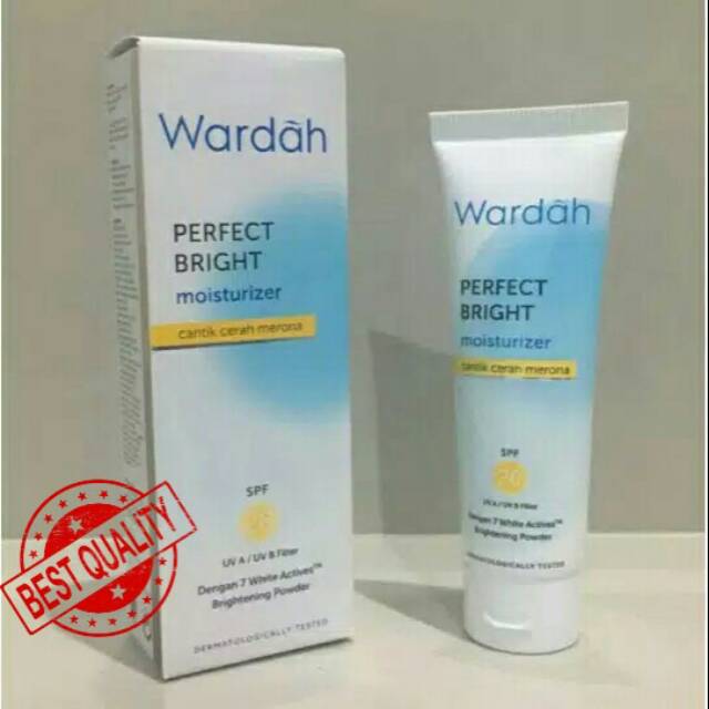 Wardah Perfect Bright Moisturizer / Wardah / Pelembab wajah / Perawatan wajah / Kecantikan