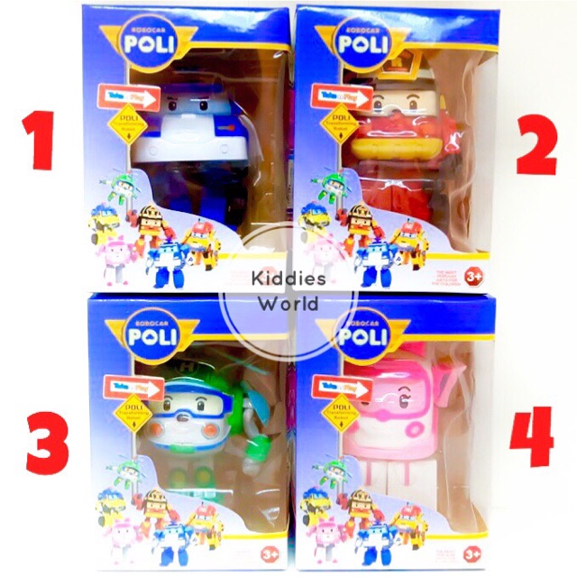 MAINAN ROBOCAR POLI TRANSFORM SATUAN TERMURAH