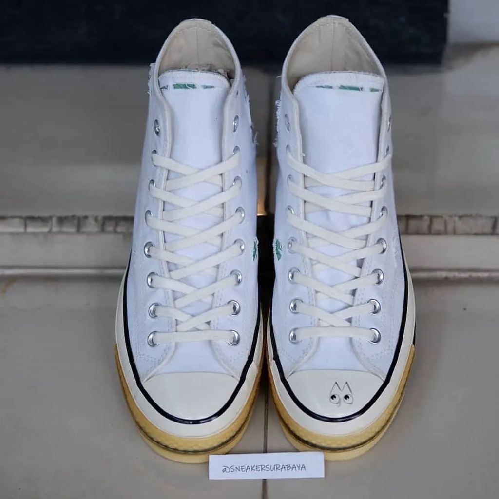 Dr Woo x Converse Chuck Taylor 1970s Hi White CT 70 CT 70s