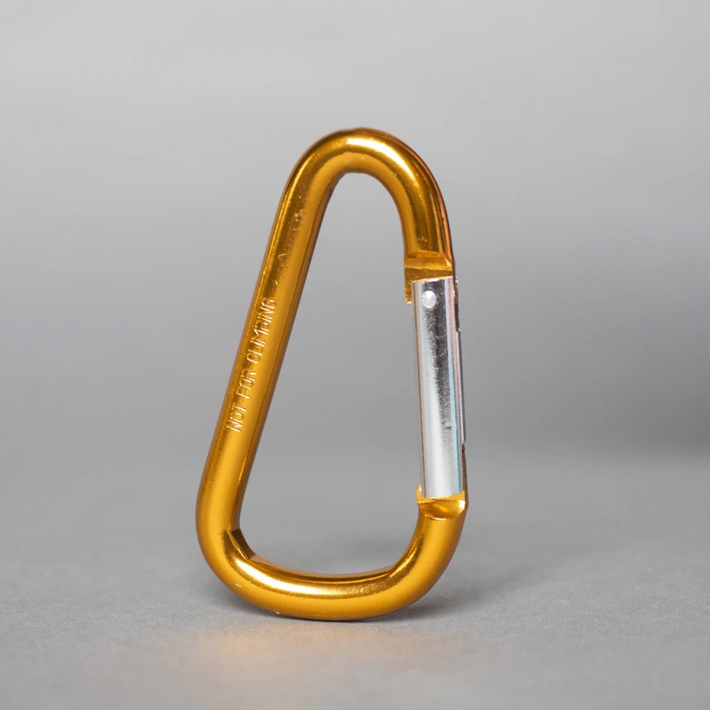 Carabiner Pengait pengait metal yang dilengkapi pegas