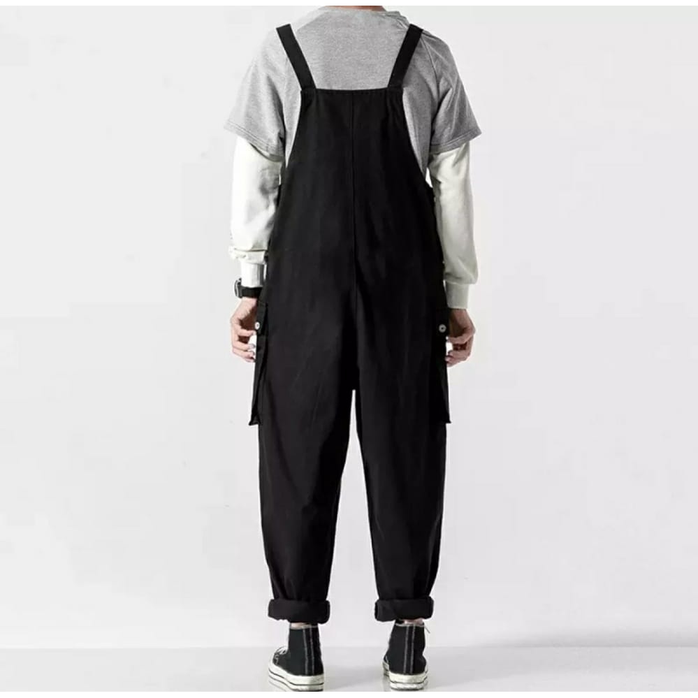 Jumpsuit solid verva unisex american drill//jumpsuit pria wanita