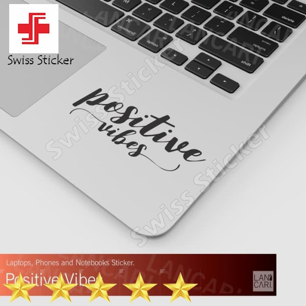 

Murah Positive Vibes Sticker Cutting Macbook Laptop Vinyl Cut Stiker Quotes - Putih Elegan