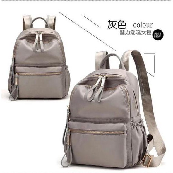 GI 813479 GT 1331 RISCE TAS RANSEL NYLON WANITA CEWEK PEREMPUAN BATAM EL 808 JTF BQ 3280 LT 1335