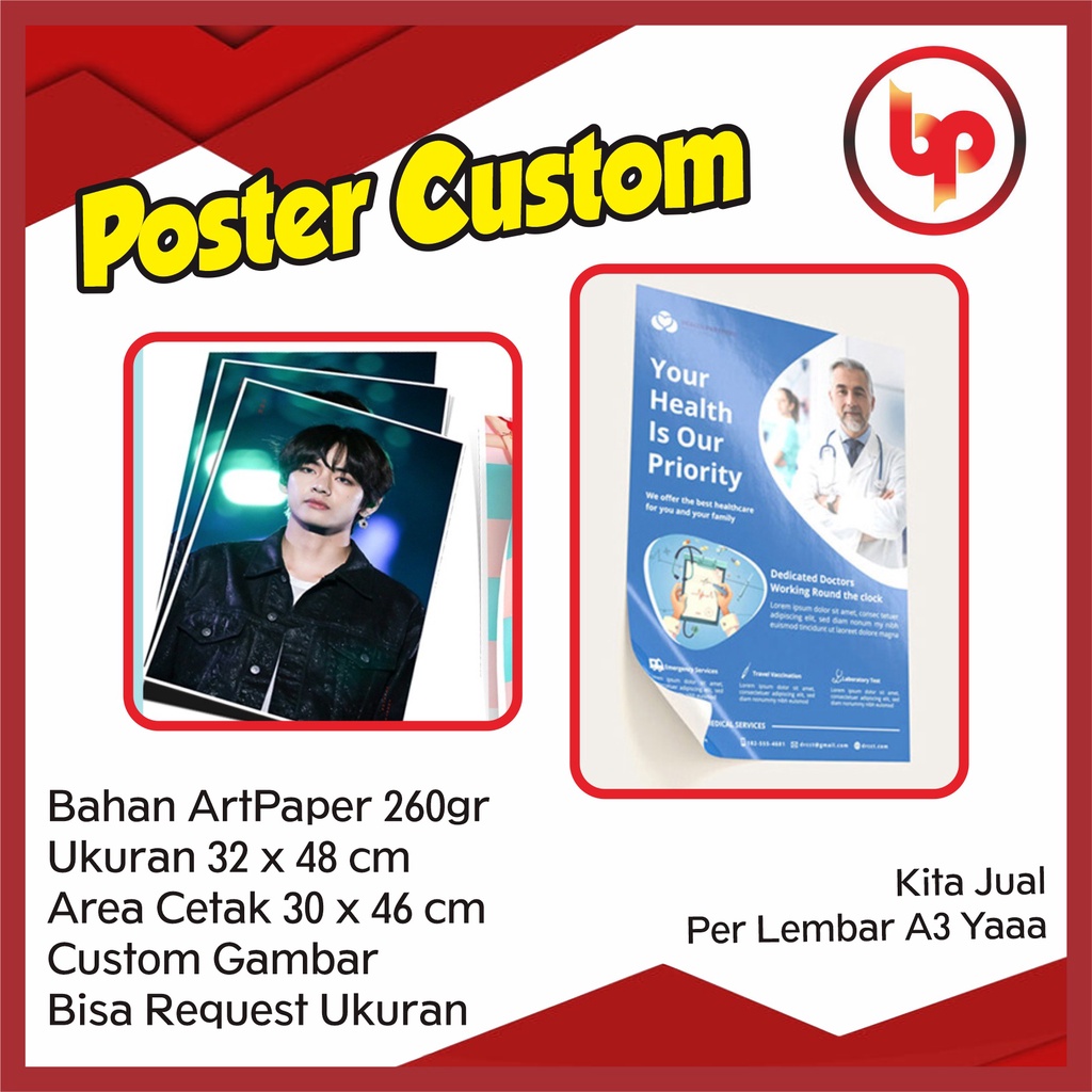 

CETAK POSTER / FOTO CUSTOM GAMBAR DAN UKURAN