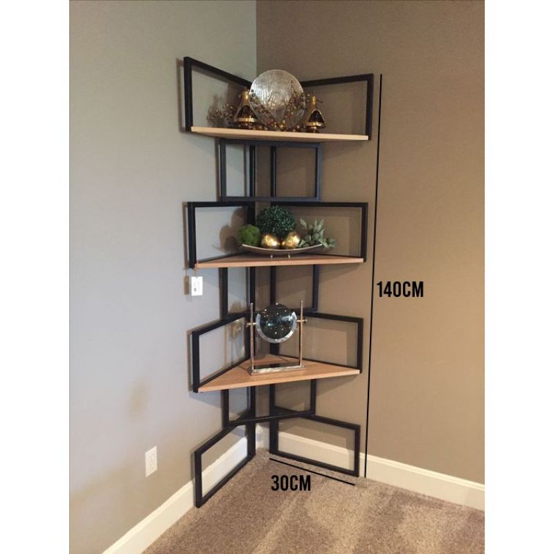 rak sudut elegan #rak sudut minimalis