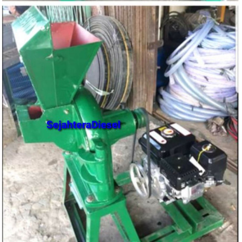 Mesin tepung/gula/jagung FFC23+Mesin  penggerak HONDA GP 160