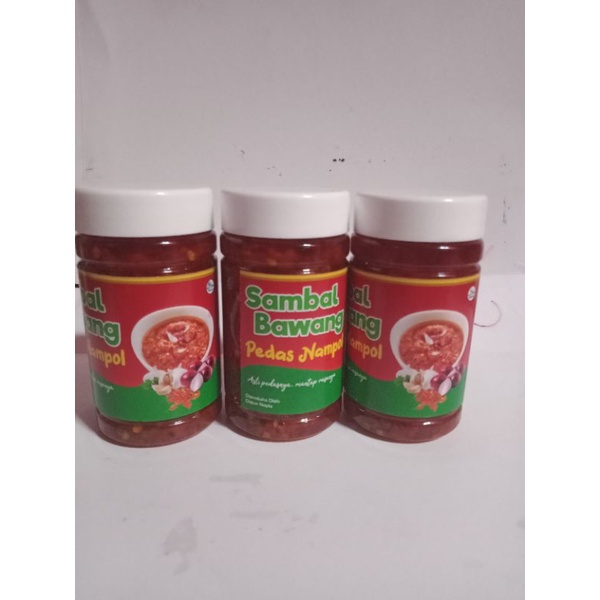 

SAMBAL BAWANG PEDAS NAMPOL 3 BOTOL