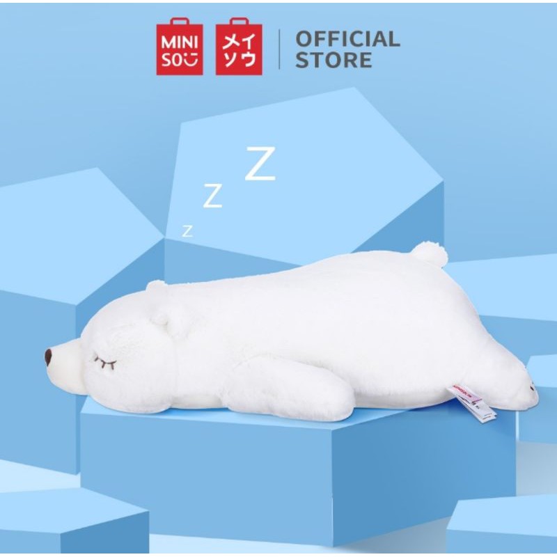 MINISO Boneka Polar bear JUMBO 54CM
