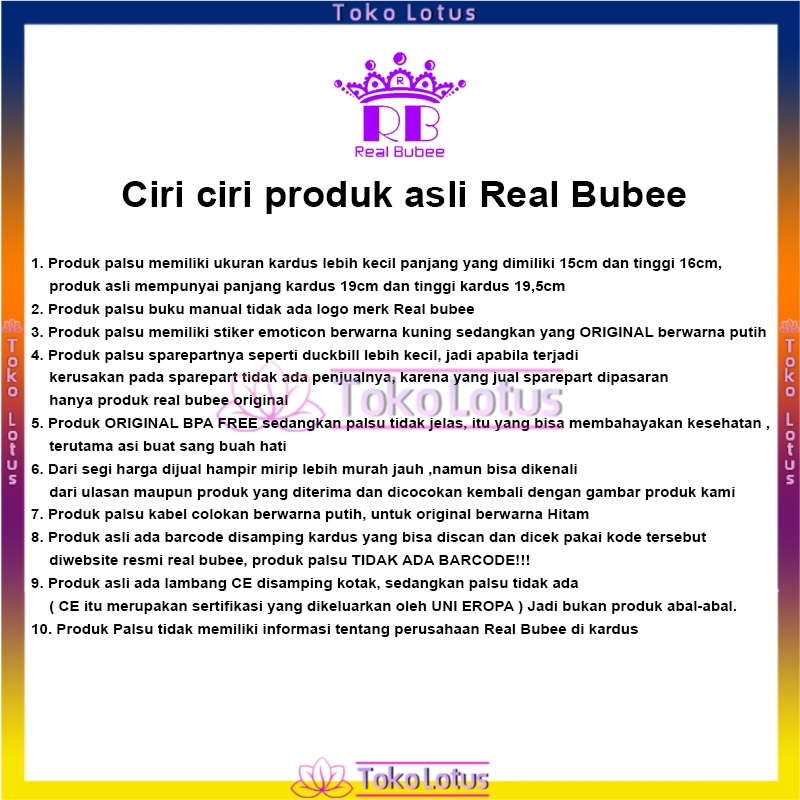 Elektrik/manual Pompa ASI Real Bubee Double Electric Beast Pump Ecer DOT [Bisa Bayar Ditempat]