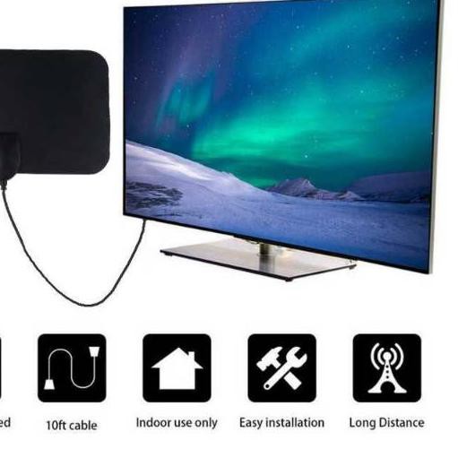 ☂ Antena TV digital indor / Antena TV / ANTENA TV INDOOR TV LED / LCD/ Tabung ❋