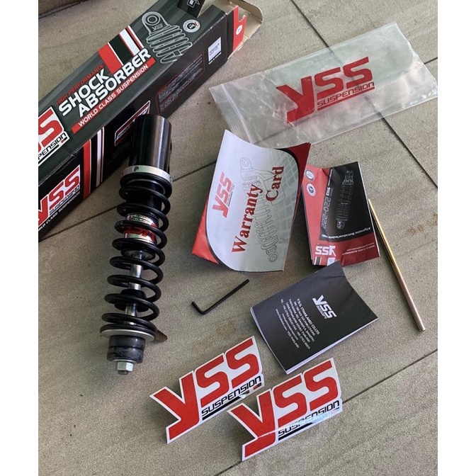 paket shock yss black vespa sprint primavera
