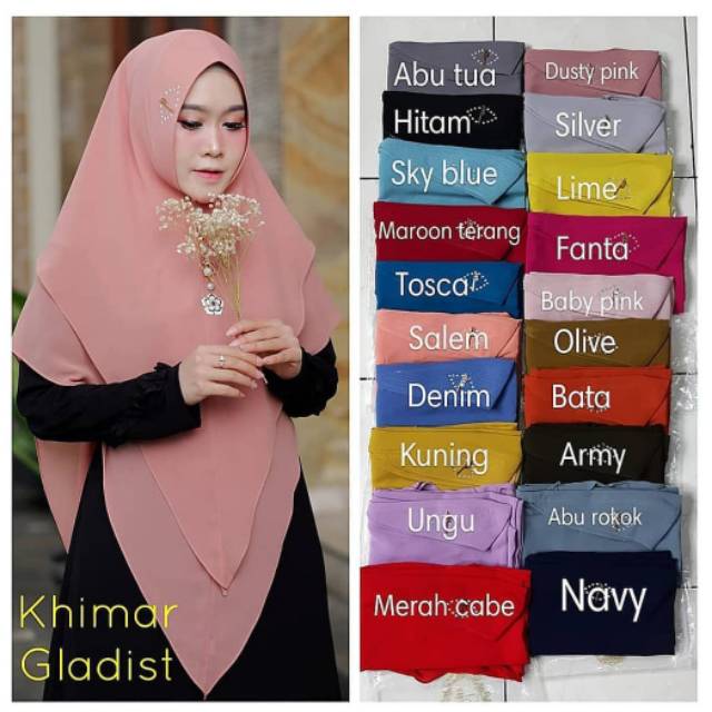 Khimar Gladist  by Yodizein Syari