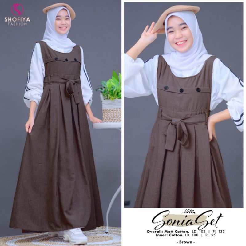 (RESTOCK)GAMIS DRESS OOTD//SONIA/NADINE /LUNA //HESTI/GLENCA BY SHOFIYA FASHION