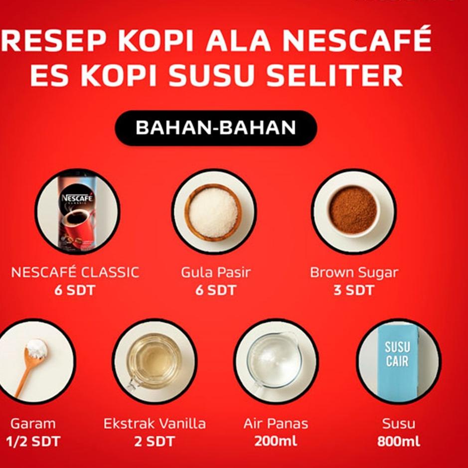 

✨STAR✨ NESCAFE CLASSIC Kopi Instan Sachet Bag 100gr