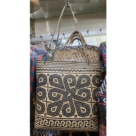 tas rotan Melak kaltim besar