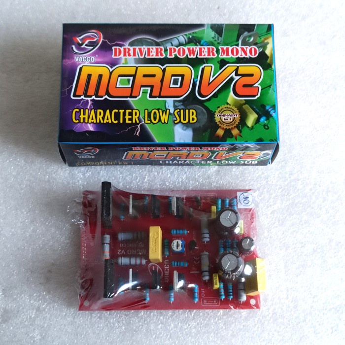 KIT Driver Power Amplifier Mono MCRD V2 Low Sub