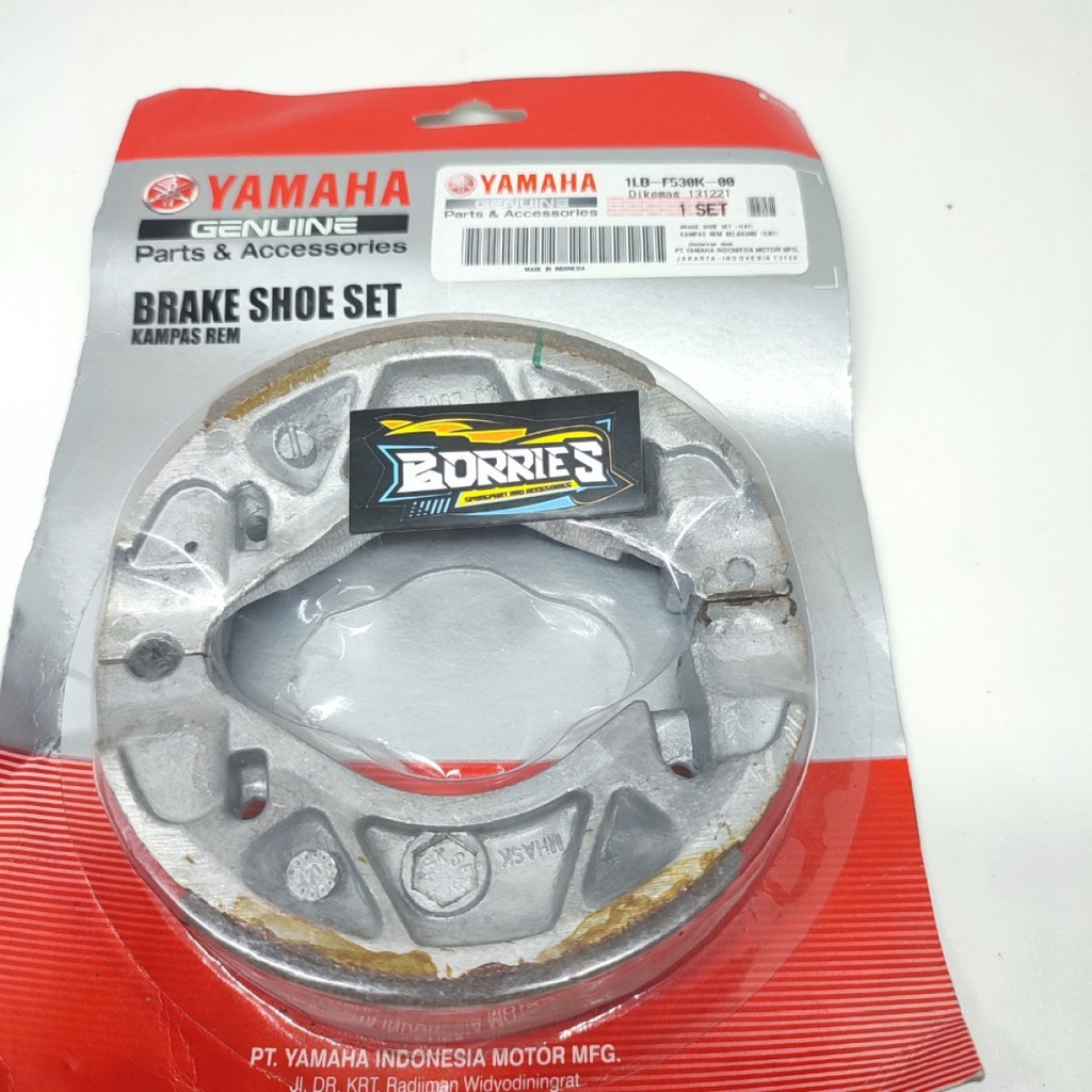 KAMPAS REM BELAKANG XEON RC MIO M3 S Z FINO FI SOUL GT XRIDE AEROX 125 ORIGINAL YGP 1LB-F530K-00