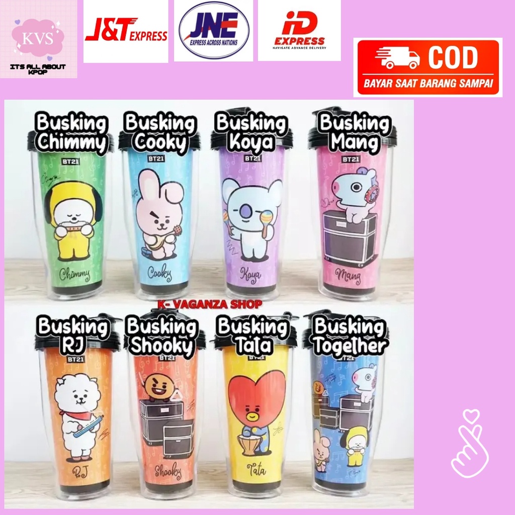 Botol Minum Bpa Free Termos Karakter Unik Plastik Tumbler Aesthetic Estetik Tempat Minum Anak Karakt