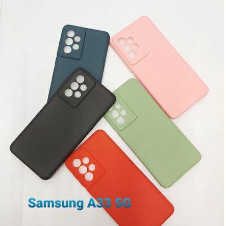 Case TPU Macaroon Warna Warni Samsung A73 5G A53 5G  A33 5G A13 4G