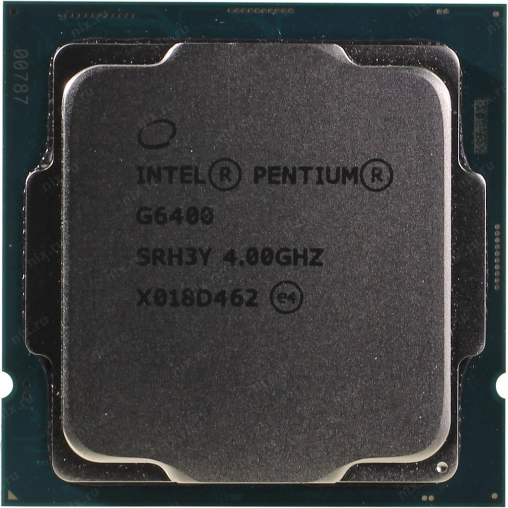 PROCESSOR INTEL PENTIUM GOLD G6400 BOX 4.0GHz LGA1200 GARANSI 3 TAHUN