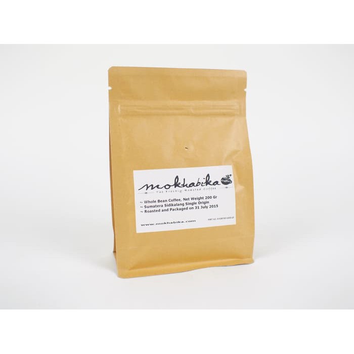 

Mokhabika Sumatra Robusta Sidikalang 200 Gr - kkp1015