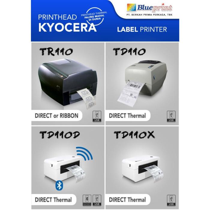 BLUEPRINT - Thermal Sticker Resi Printer Label TD110X USB